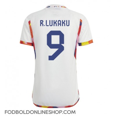 Belgien Romelu Lukaku #9 Udebanetrøje VM 2022 Kortærmet